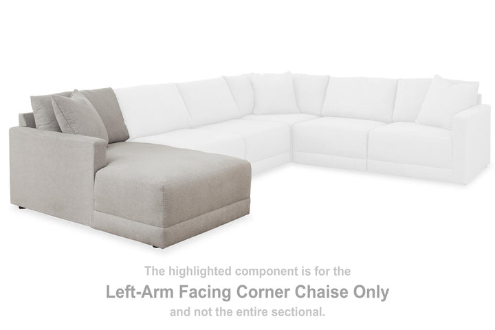 ASHLEY FURNITURE 2220116 Katany Left-arm Facing Corner Chaise