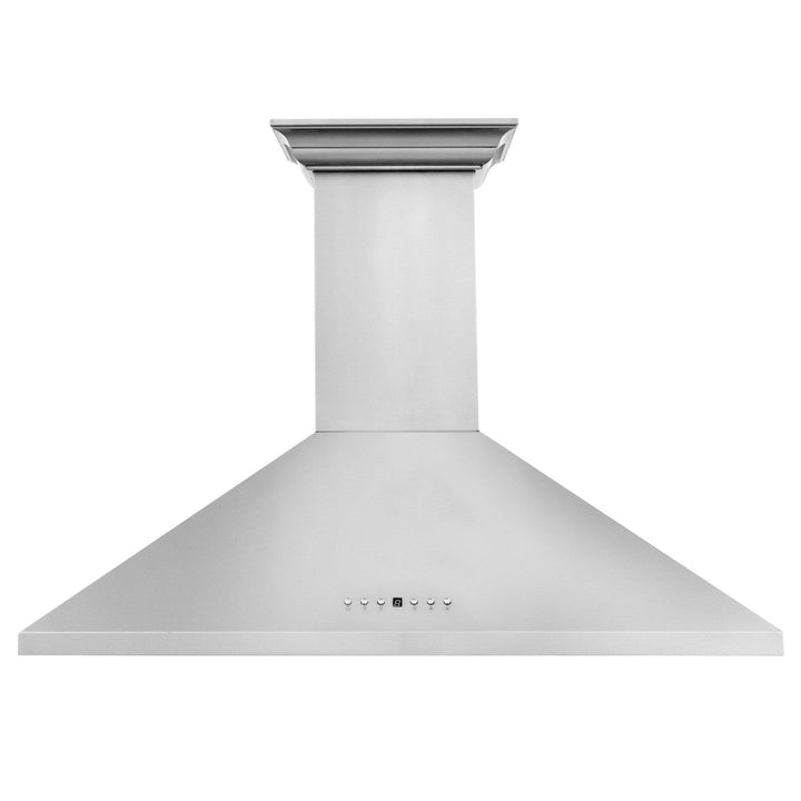 ZLINE KITCHEN AND BATH KL2CRNBT30 ZLINE Wall Mount Range Hood In Stainless Steel With Built-In CrownSound R Bluetooth Speakers Size: 30 inch