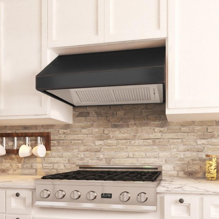 ZLINE KITCHEN AND BATH 8685B30 ZLINE Designer Series Under Cabinet Range Hood Size: 30 Inch