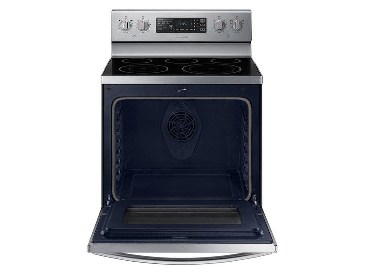 SAMSUNG NE59T7511SS 5.9 cu. ft. Freestanding Electric Range with Air Fry and Convection in Stainless Steel