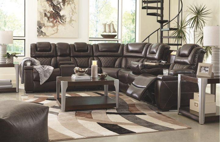 ASHLEY FURNITURE 75407S1 Warnerton 3-piece Power Reclining Sectional