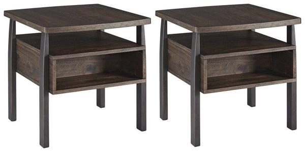 ASHLEY FURNITURE PKG008460 2 End Tables