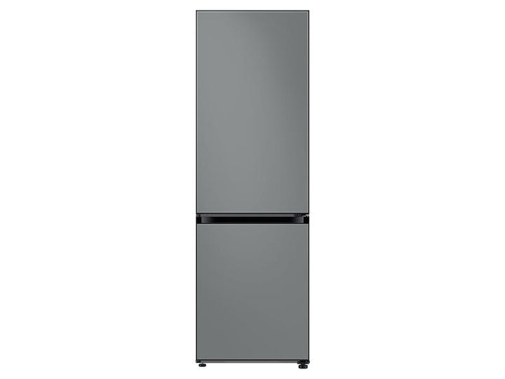 SAMSUNG RB12A300631 12.0 cu. Ft. Bespoke Bottom Freezer Refrigerator with Flexible Design in Grey Glass