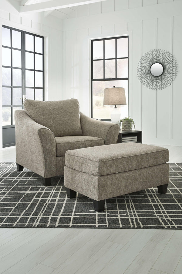 ASHLEY FURNITURE PKG007358 Chair and Ottoman