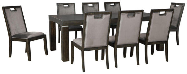 ASHLEY FURNITURE PKG002201 Dining Table and 8 Chairs