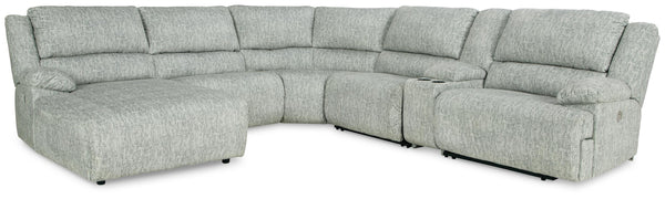 ASHLEY FURNITURE 29302S14 Mcclelland 6-piece Power Reclining Sectional With Chaise