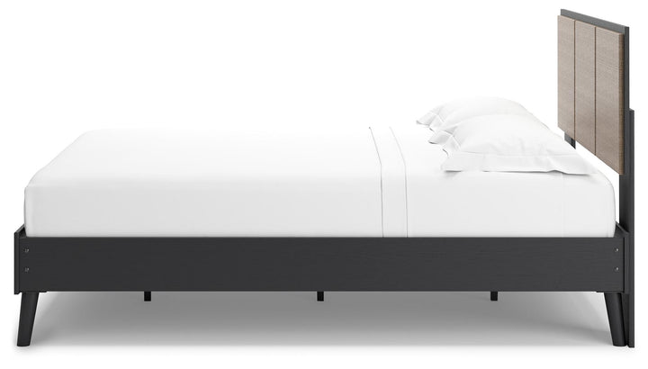 ASHLEY FURNITURE EB1198B2 Charlang Queen Panel Platform Bed
