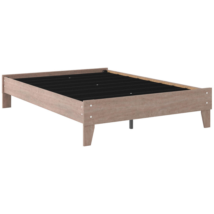 ASHLEY FURNITURE PKG009254 Full Platform Bed With Dresser and Chest