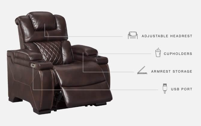 ASHLEY FURNITURE 7540713 Warnerton Power Recliner