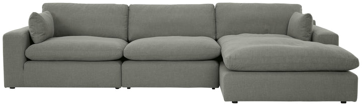 ASHLEY FURNITURE 10007S4 Elyza 3-piece Sectional With Chaise