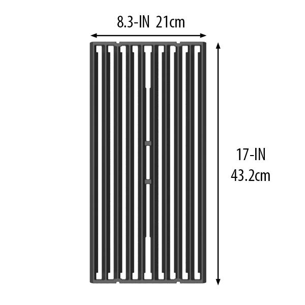 BROIL KING 11124 SOVEREIGN TM CAST IRON COOKING GRID