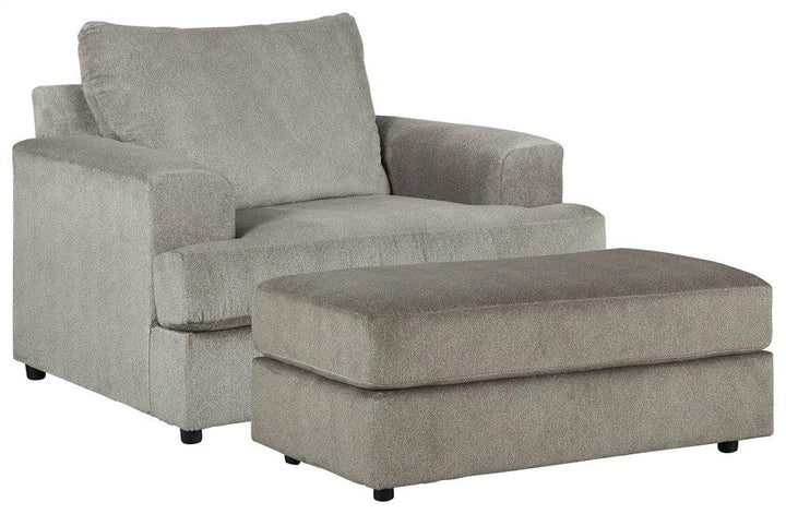 ASHLEY FURNITURE 95103U1 Soletren Sofa and Loveseat With Chair and Ottoman