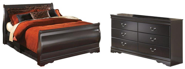 ASHLEY FURNITURE PKG002547 Full Sleigh Bed With Dresser