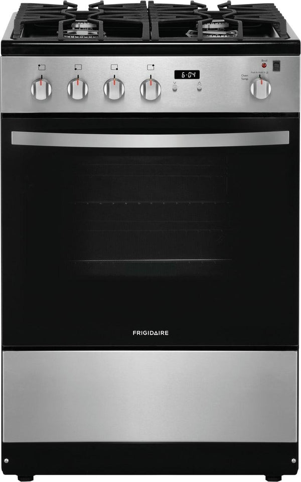 FRIGIDAIRE FFGH2422US 24" Front Control Freestanding Gas Range