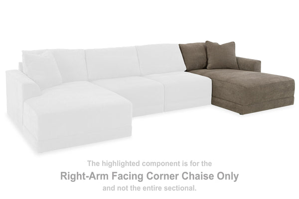 ASHLEY FURNITURE 1460317 Raeanna Right-arm Facing Corner Chaise