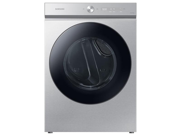SAMSUNG DVG53BB8700TA3 Bespoke 7.6 cu. ft. Ultra Capacity Gas Dryer with Super Speed Dry and AI Smart Dial in Silver Steel