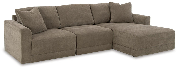 ASHLEY FURNITURE 14603S2 Raeanna 3-piece Sectional Sofa With Chaise