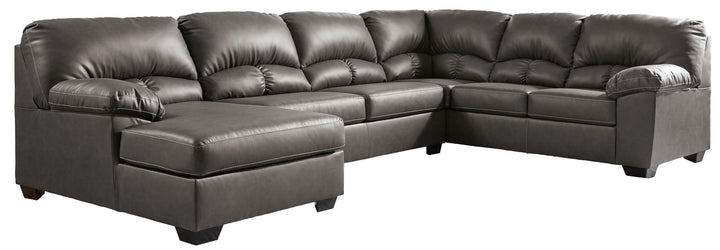 ASHLEY FURNITURE PKG007283 3-piece Sectional With Ottoman