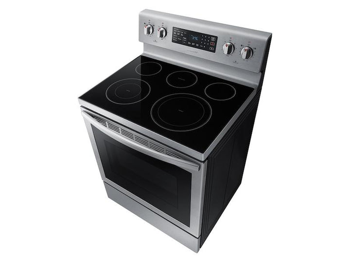 SAMSUNG NE59T7511SS 5.9 cu. ft. Freestanding Electric Range with Air Fry and Convection in Stainless Steel