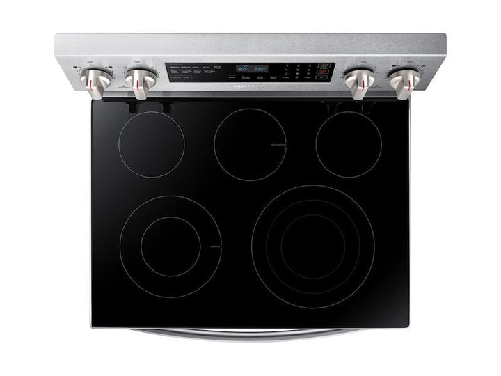 SAMSUNG NE59R6631SS 5.9 cu. ft. Freestanding Electric Range with True Convection in Stainless Steel