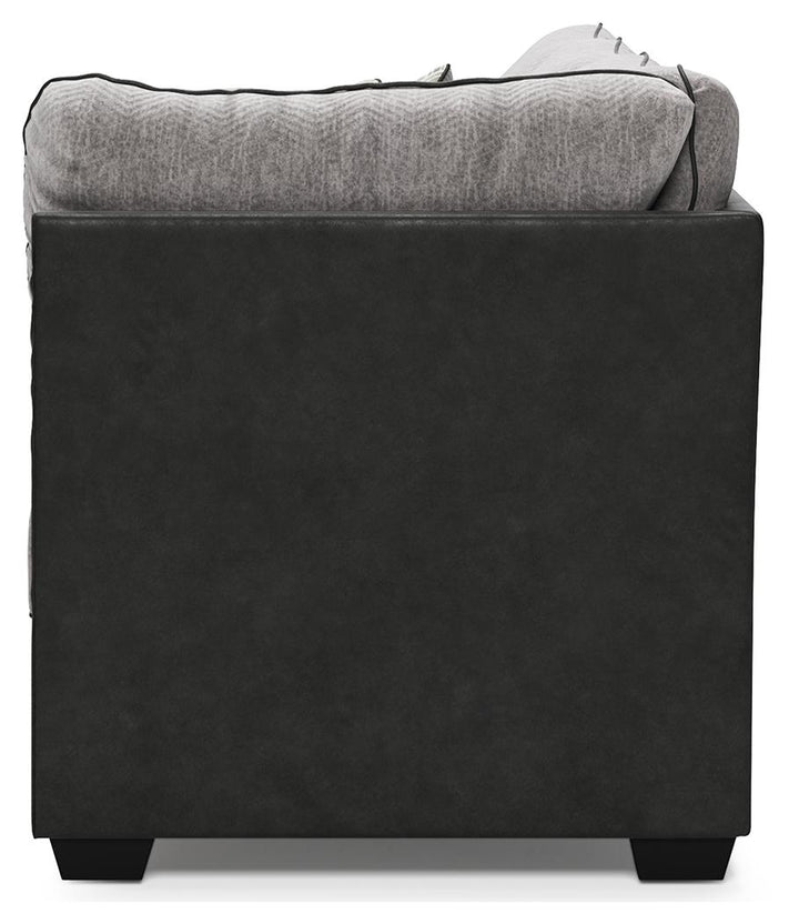 ASHLEY FURNITURE 5500348 Bilgray Left-arm Facing Sofa With Corner Wedge