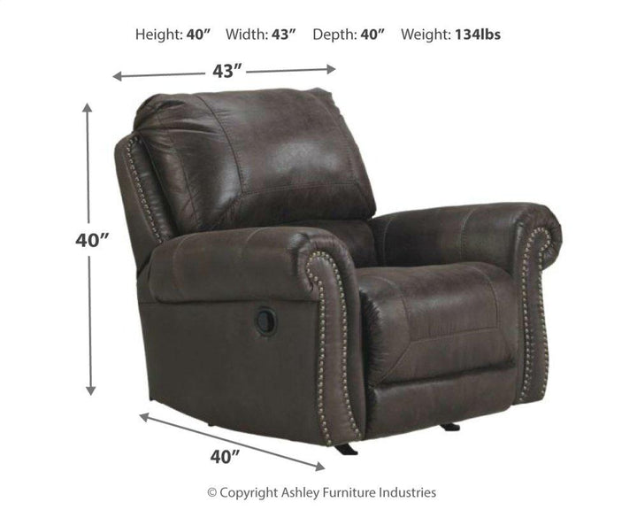 ASHLEY FURNITURE PKG001761 Sofa, Loveseat and Recliner