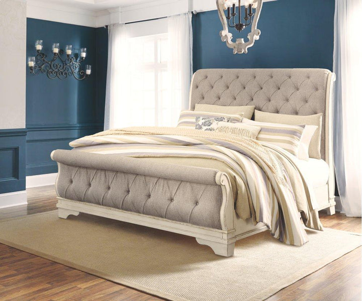 ASHLEY FURNITURE PKG006649 California King Sleigh Bed With Dresser