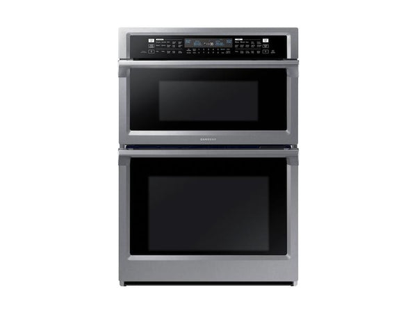 SAMSUNG NQ70M6650DS 30" Smart Microwave Combination Wall Oven with Steam Cook in Stainless Steel