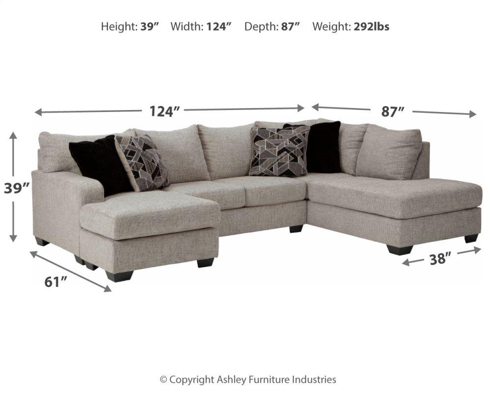 ASHLEY FURNITURE 96006S1 Megginson 2-piece Sectional With Chaise