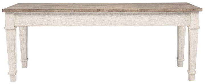 ASHLEY FURNITURE PKG008915 Dining Table and 4 Chairs and Bench