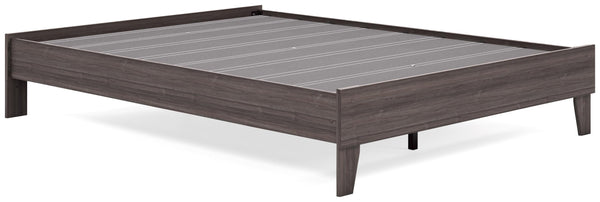 ASHLEY FURNITURE PKG008858 Queen Platform Bed With Dresser