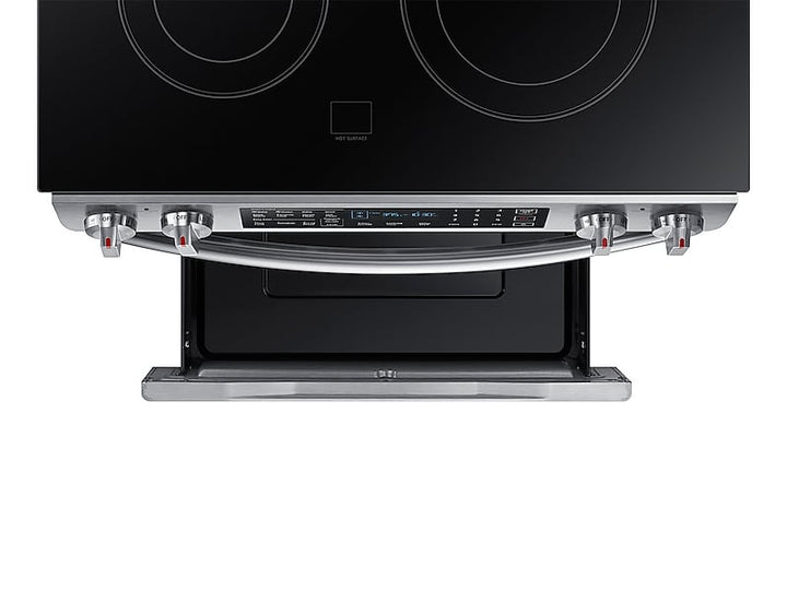 SAMSUNG NE58K9430SS 5.8 cu. ft. Slide-in Electric Range in Stainless Steel