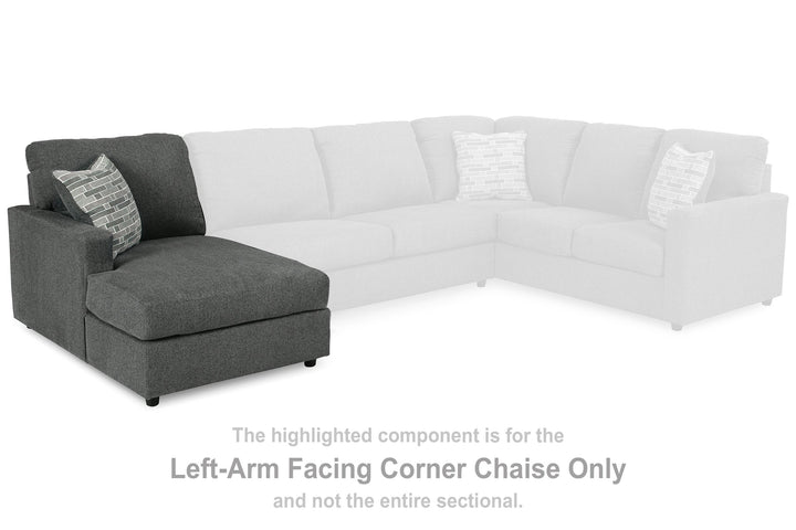 ASHLEY FURNITURE 2900316 Edenfield Left-arm Facing Corner Chaise