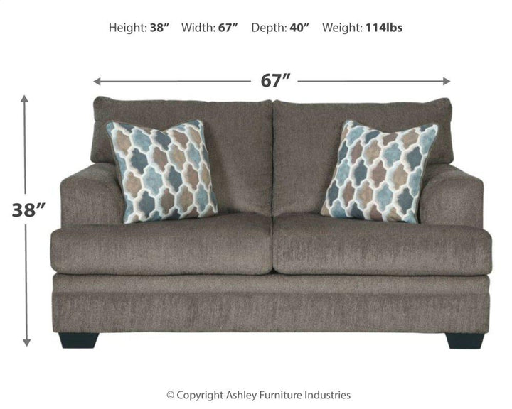 ASHLEY FURNITURE 7720435 Dorsten Loveseat