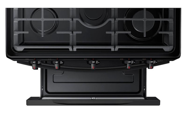 SAMSUNG NX58T5601SB 5.8 cu. ft. Freestanding Gas Range with Convection in Black