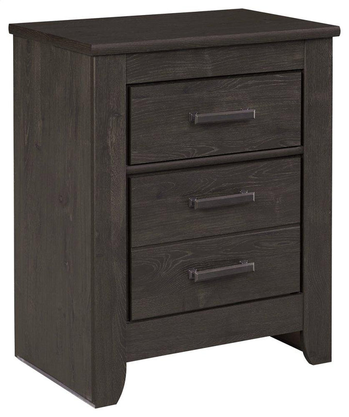 ASHLEY FURNITURE PKG003995 King/california King Panel Headboard With Mirrored Dresser and 2 Nightstands