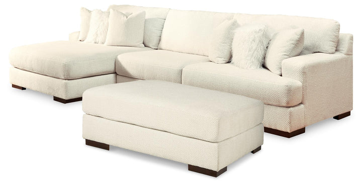 ASHLEY FURNITURE PKG013079 2-piece Sectional With Ottoman