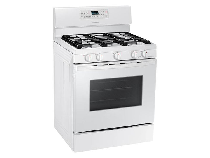 SAMSUNG NX58T5601SW 5.8 cu. ft. Freestanding Gas Range with Convection in White