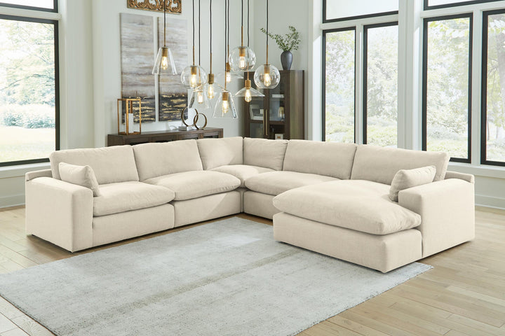 ASHLEY FURNITURE 10006S7 Elyza 5-piece Sectional With Chaise