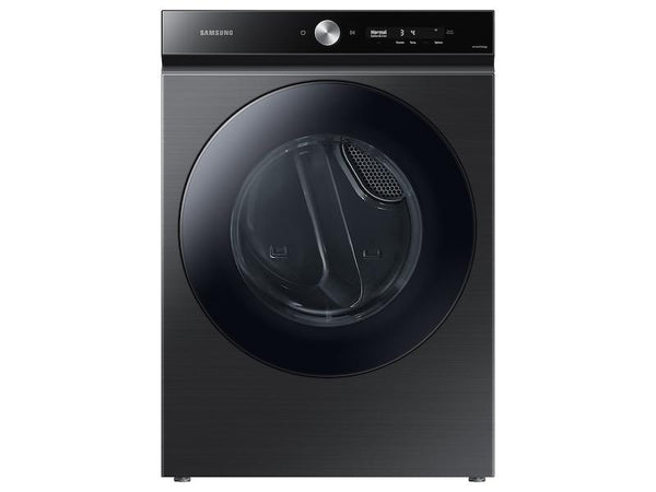 SAMSUNG DVG53BB8700VA3 Bespoke 7.6 cu. ft. Ultra Capacity Gas Dryer with Super Speed Dry and AI Smart Dial in Brushed Black