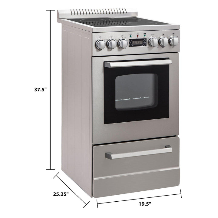 AVANTI DER20P3S 20" ELITE Series Electric Range