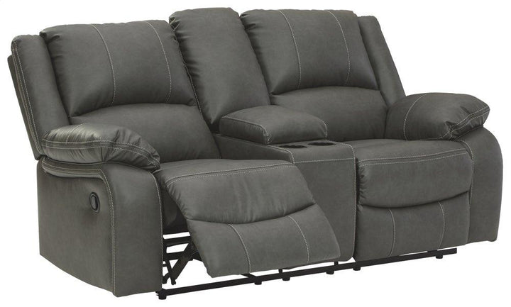 ASHLEY FURNITURE 7710394 Calderwell Reclining Loveseat With Console