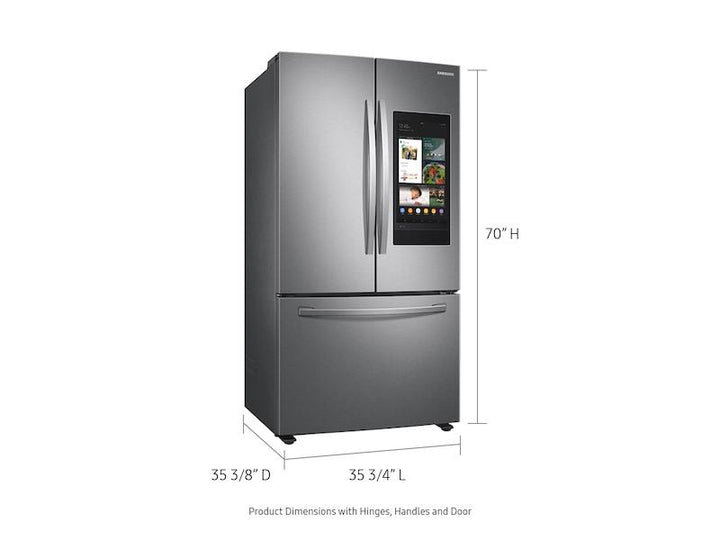 SAMSUNG RF28T5F01SR 28 cu. ft. 3-Door French Door Refrigerator with Family Hub TM in Stainless Steel