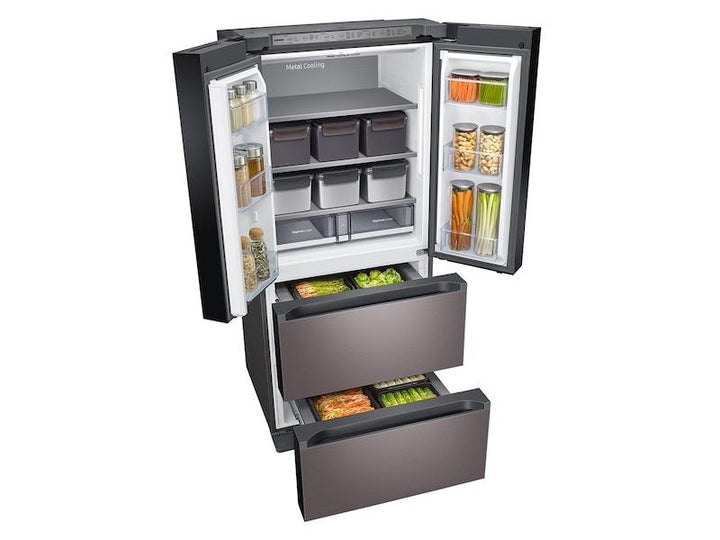 SAMSUNG RQ48T9432T1 17.3 cu. ft. Smart Kimchi & Specialty 4-Door French Door Refrigerator in Platinum Bronze