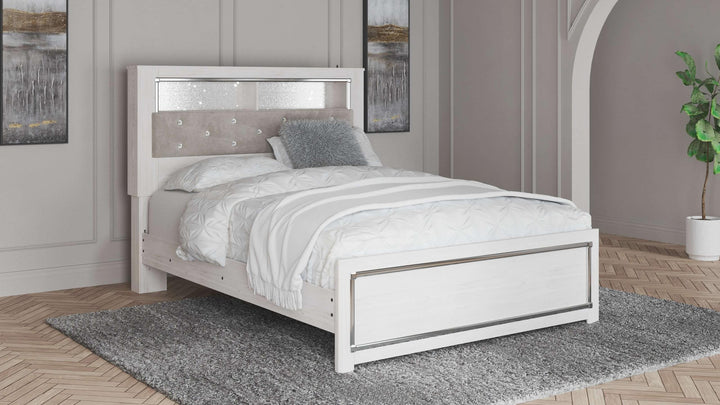 ASHLEY FURNITURE PKG009430 Queen Panel Bookcase Bed With Dresser