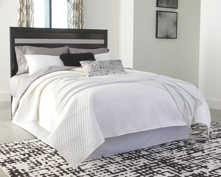 ASHLEY FURNITURE PKG007637 King/california King Panel Headboard With Mirrored Dresser
