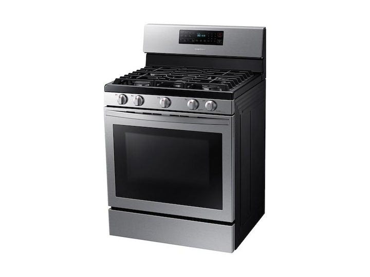 SAMSUNG NX58T7511SS 5.8 cu. ft. Freestanding Gas Range with Air Fry and Convection in Stainless Steel