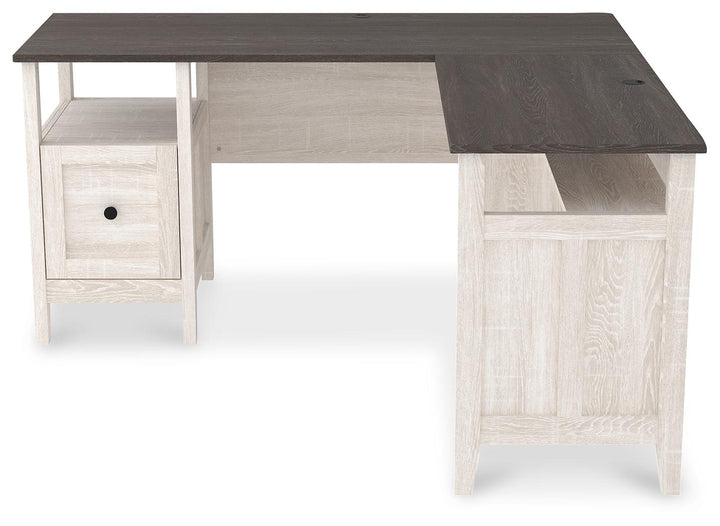 ASHLEY FURNITURE H287H1 Dorrinson 2-piece Home Office Desk