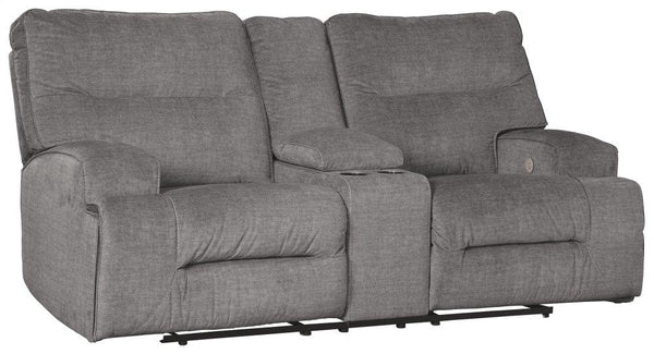 ASHLEY FURNITURE 4530296 Coombs Power Reclining Loveseat With Console