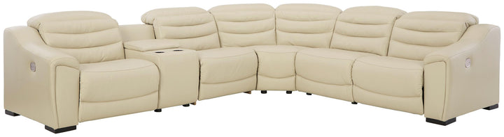 ASHLEY FURNITURE U63405S4 Center Line 6-piece Power Reclining Sectional